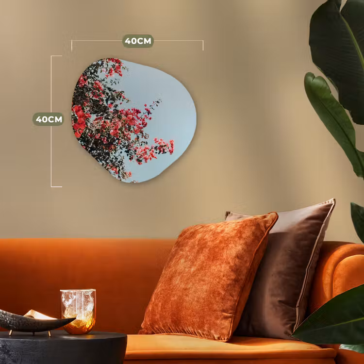 Organische Formen – Aluminium – Bloemen - Lucht - Roze — 4
