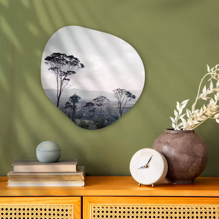Organische Formen – Aluminium – Bomen - Lucht - Natuur — 2