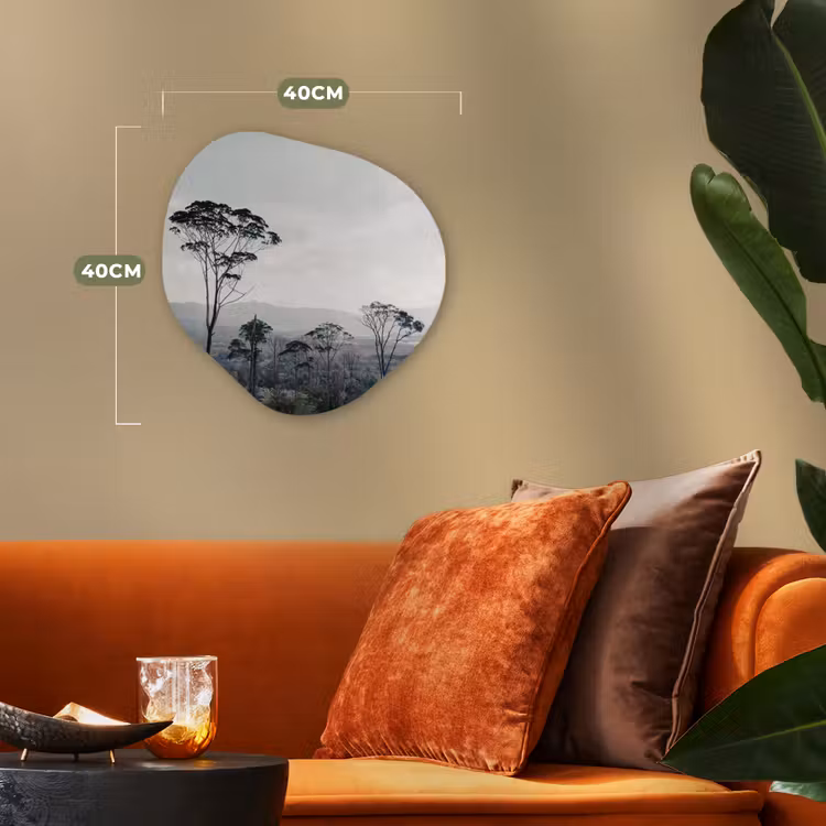 Organische Formen – Aluminium – Bomen - Lucht - Natuur — 4