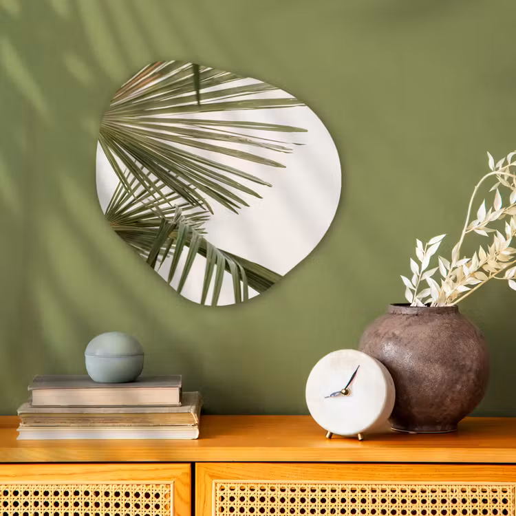 Organische Formen – Aluminium – Palmbladeren - Groen - Natuur — 2