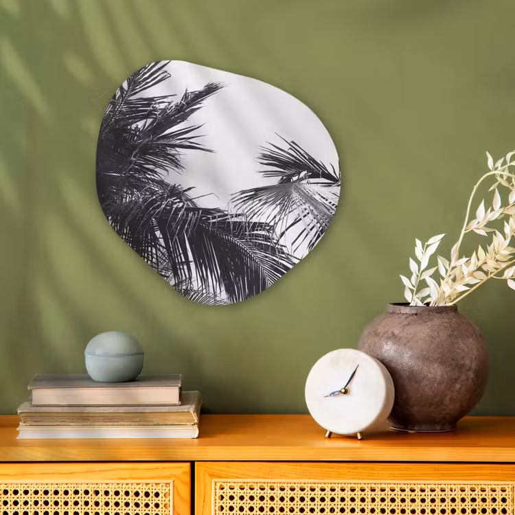 Organische Formen – Aluminium – Palmbladeren - Natuur - Vintage - Palmboom — 2