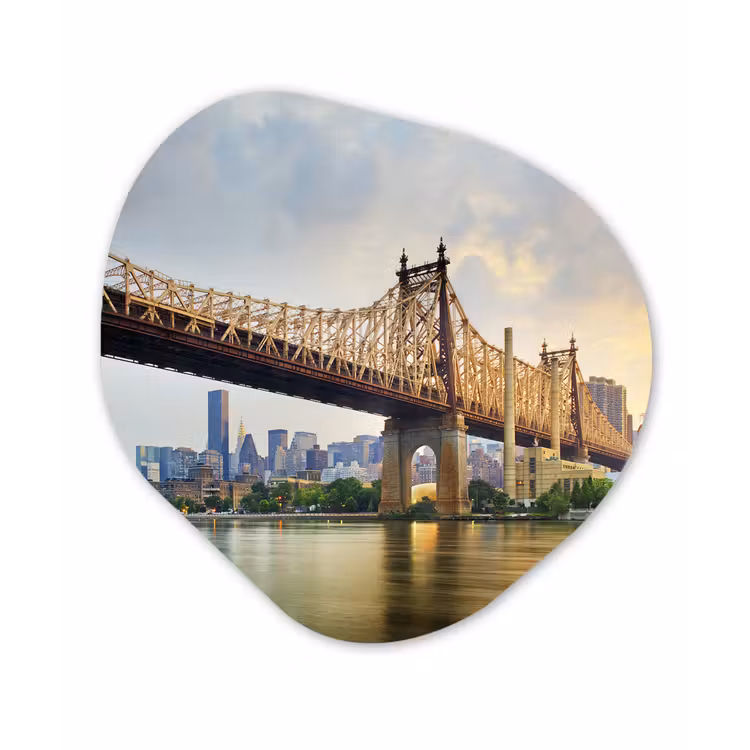 Organische Formen – Aluminium – New York - Queens - Manhattan — 1