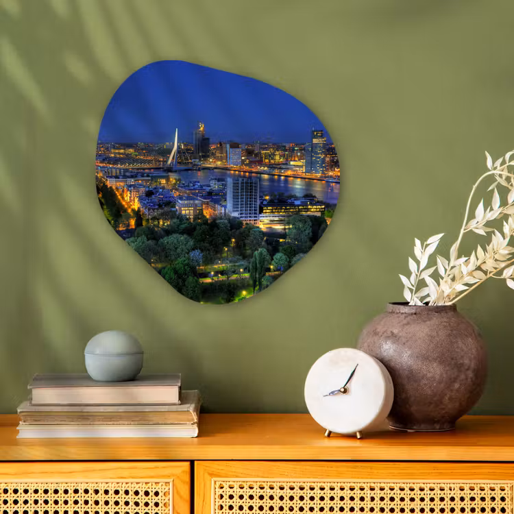Organische Formen – Aluminium – Rotterdam - Nederland - Skyline — 2