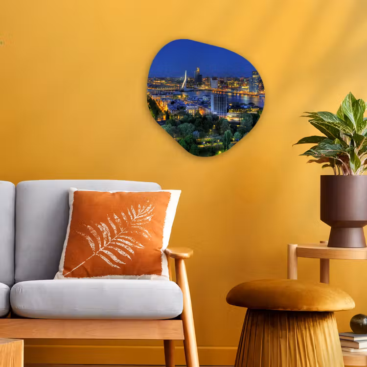 Organische Formen – Aluminium – Rotterdam - Nederland - Skyline — 3