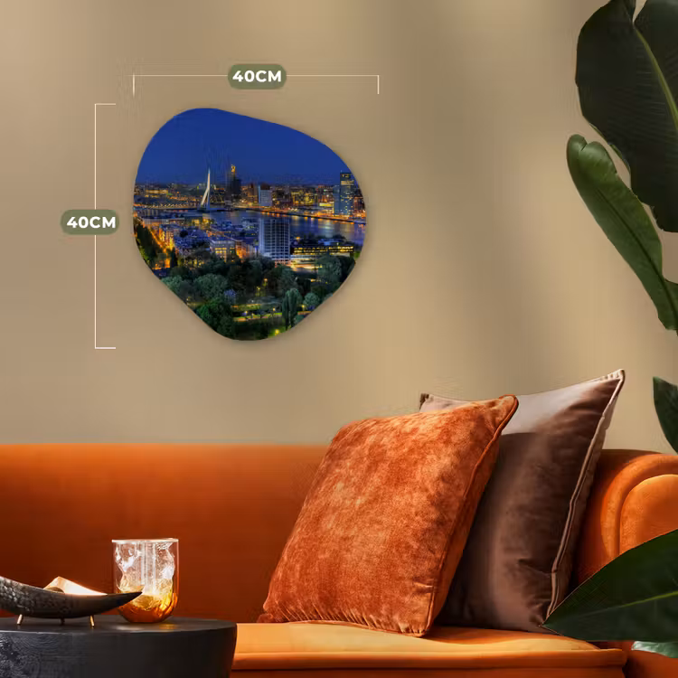 Organische Formen – Aluminium – Rotterdam - Nederland - Skyline — 4