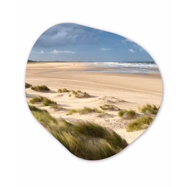 Organische Formen – Aluminium – Zand - Duin - Zee — 1