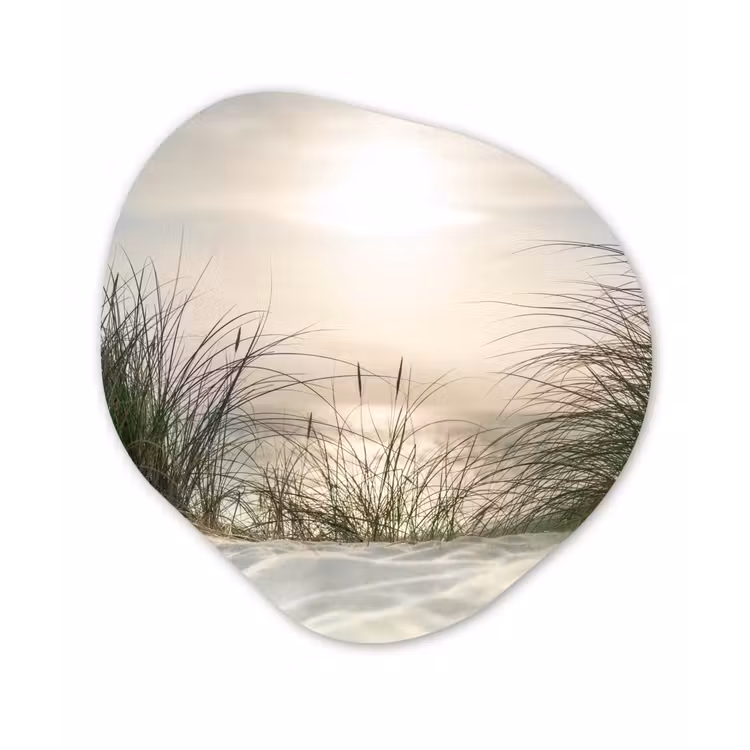 Organische Formen – Aluminium – Zand - Gras - Zon — 1