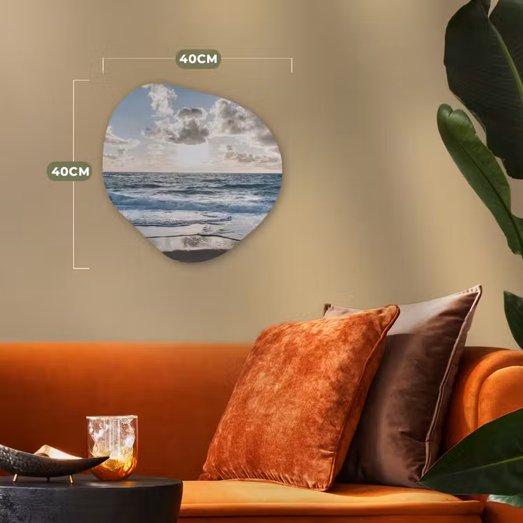Organische Formen – Aluminium – Zee - Wolken - Duitsland — 4
