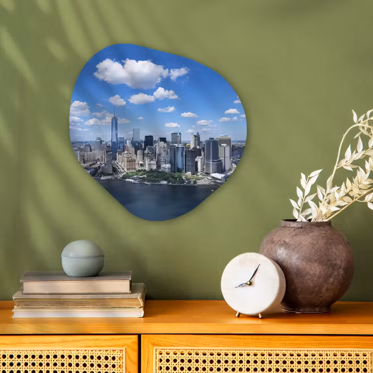 Organische Formen – Aluminium – New York - Manhattan - Skyline — 2