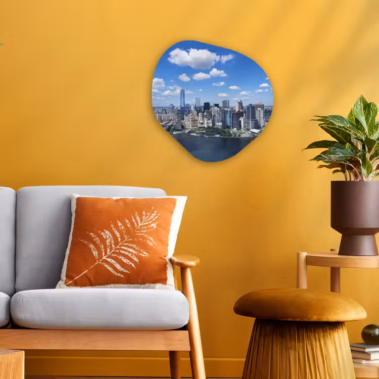 Organische Formen – Aluminium – New York - Manhattan - Skyline — 3