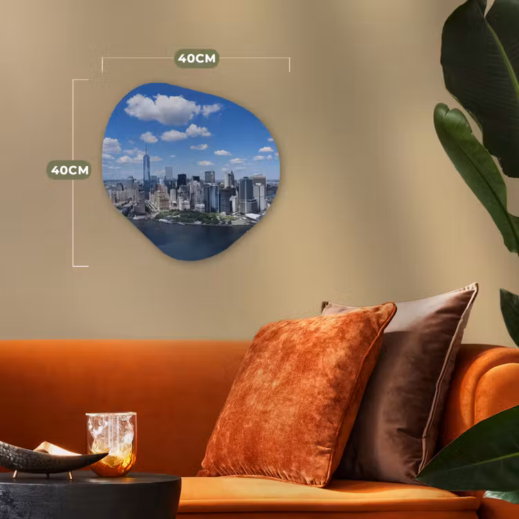 Organische Formen – Aluminium – New York - Manhattan - Skyline — 4
