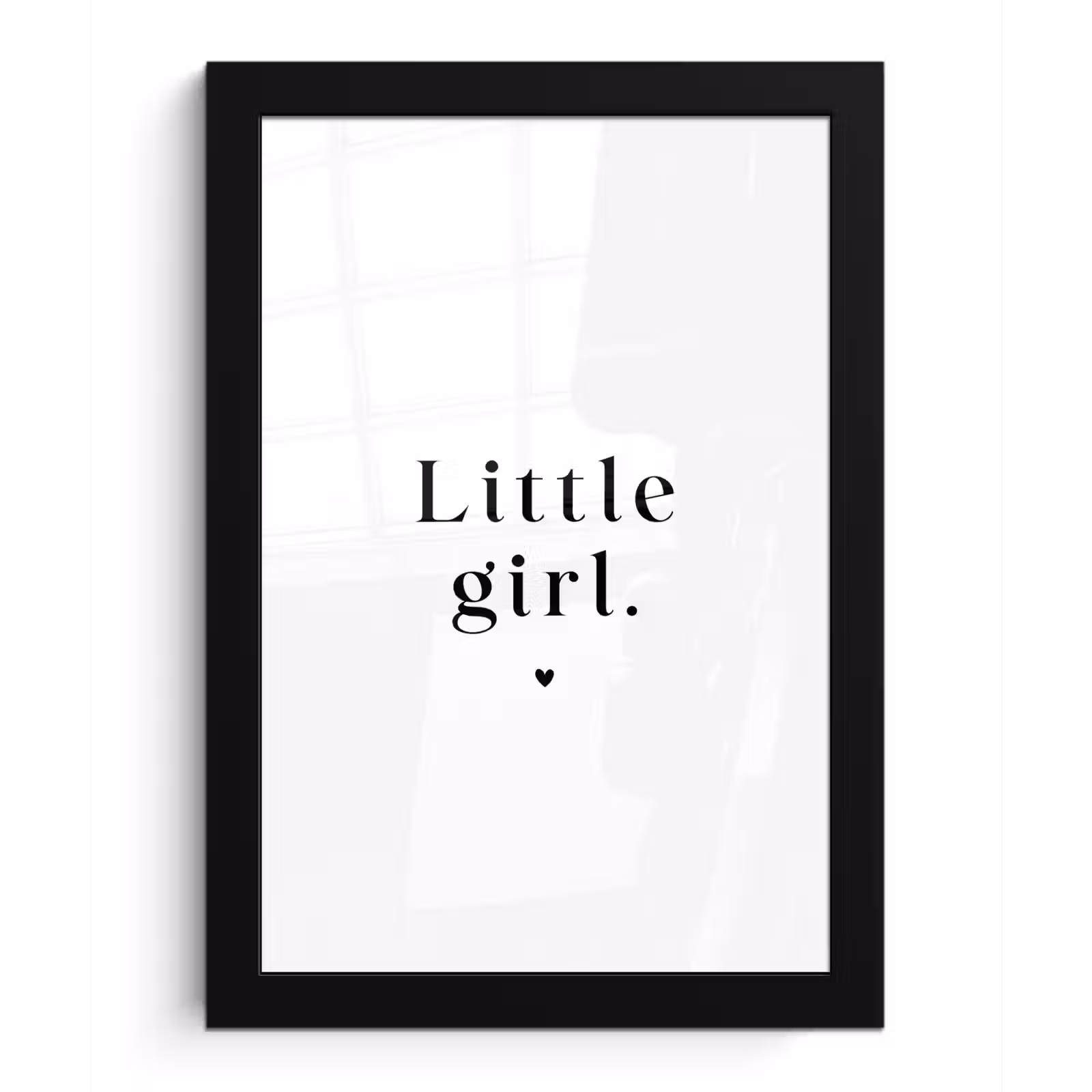 Poster met lijst - Spreuken - Little girl - Meisje - Kinderen - Quotes — 1