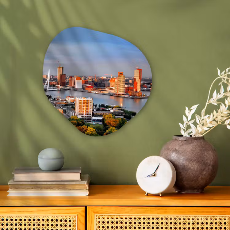 Organische Formen – Aluminium – Rotterdam - Skyline - Boom — 2