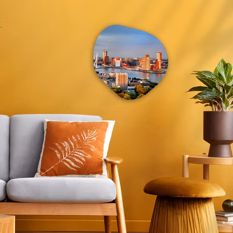 Organische Formen – Aluminium – Rotterdam - Skyline - Boom — 3