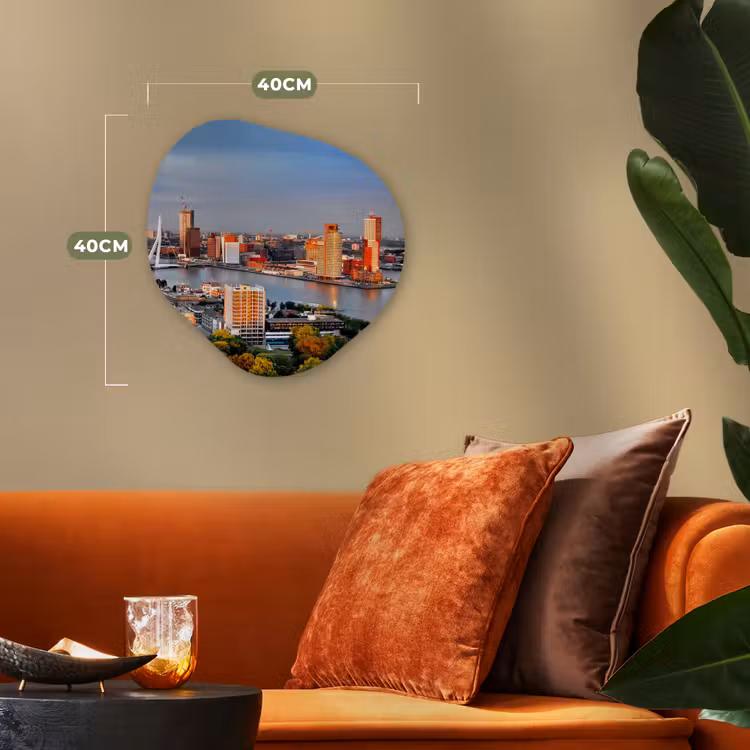 Organische Formen – Aluminium – Rotterdam - Skyline - Boom — 4