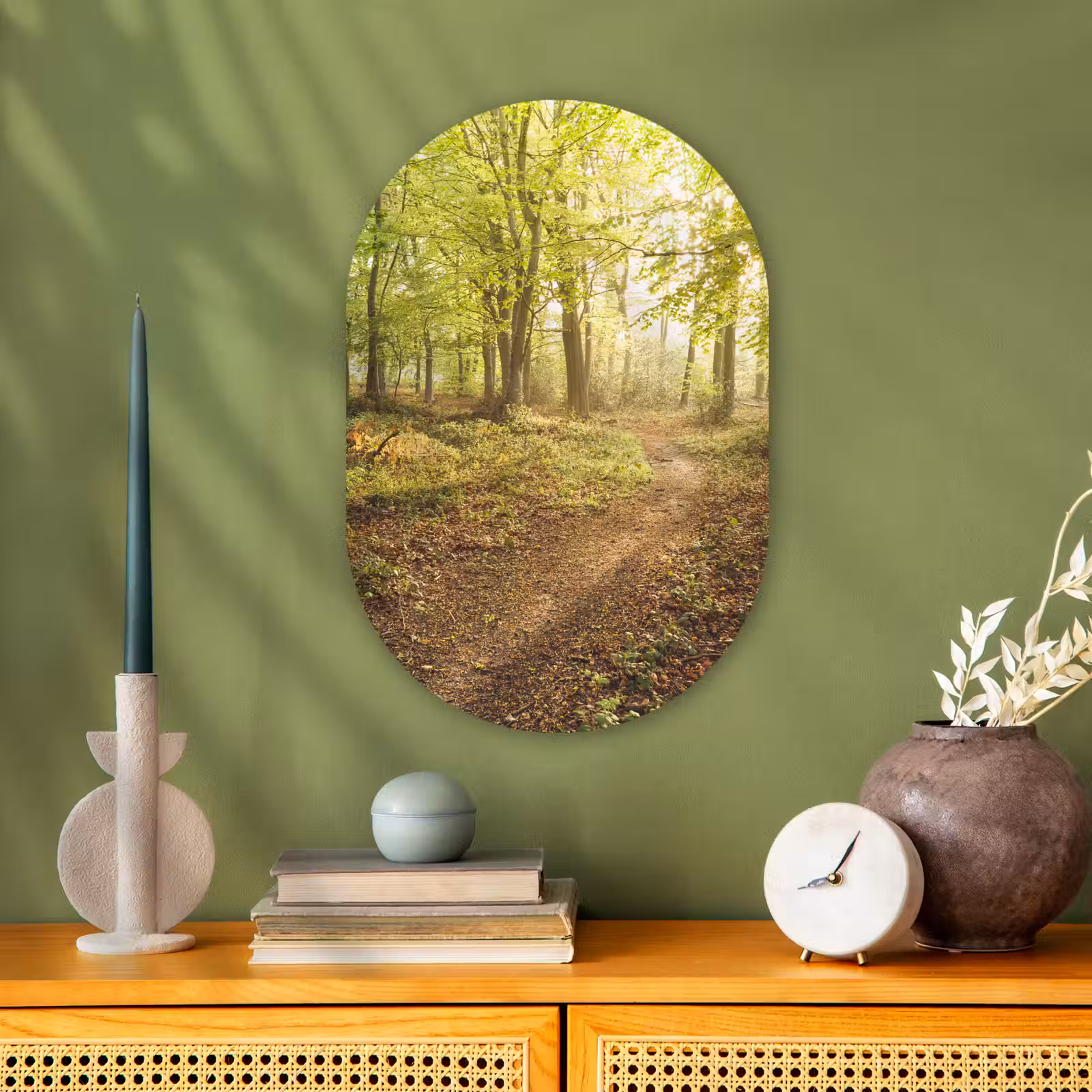 Muurovaal - Bos - Pad - Zonsopgang — 1