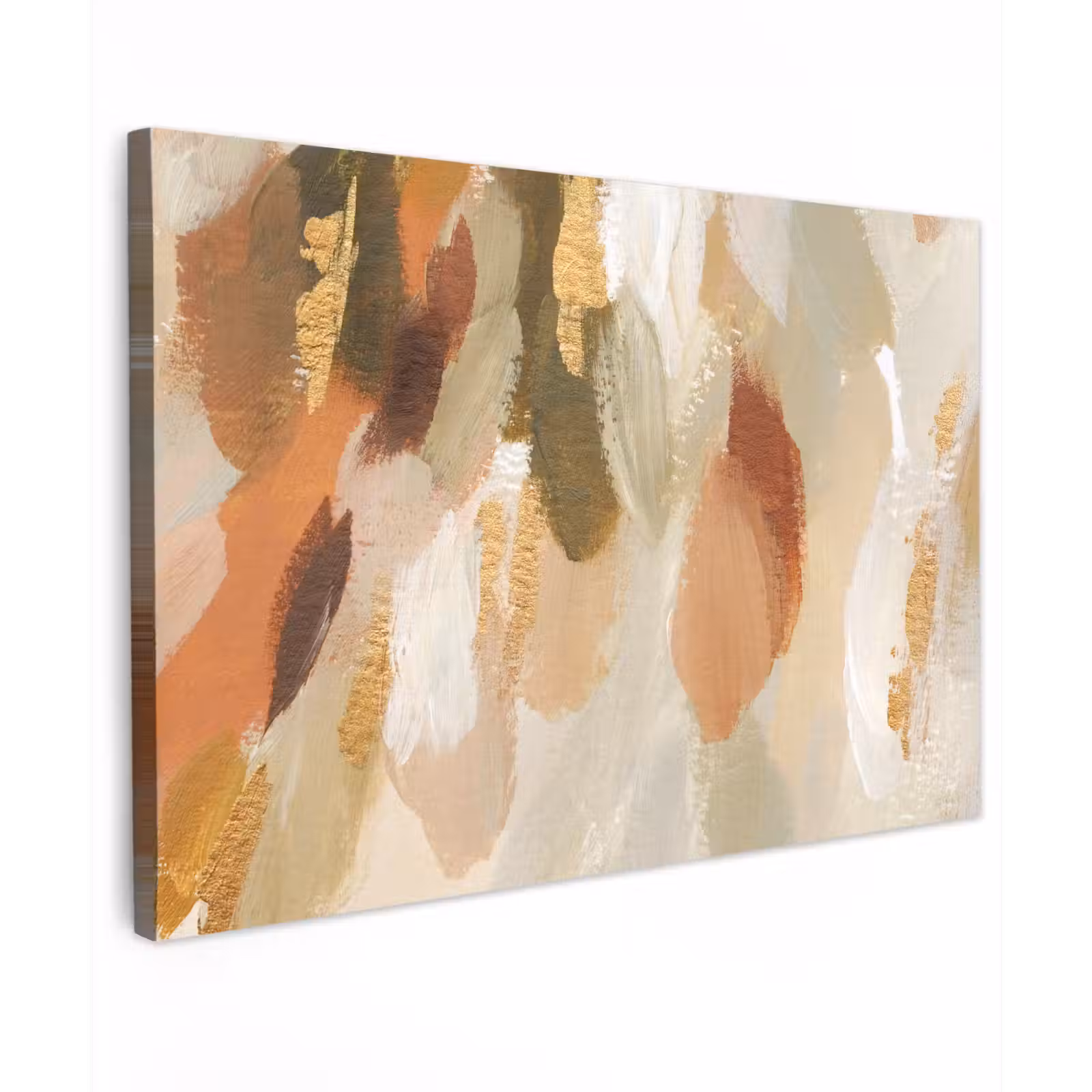 Canvas schilderij - Kunst - Verf - Rood — 1