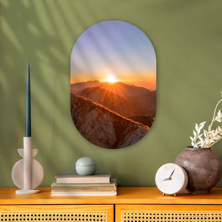 Muurovaal - Berg - Landschap - Zon — 2