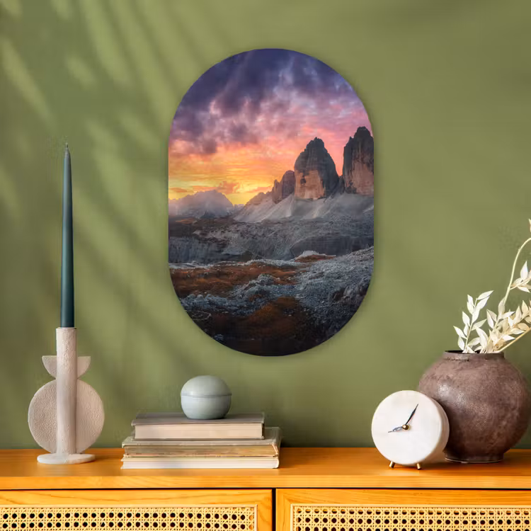 Muurovaal - Rotsen - Berg - Zonsondergang - Landschap — 3