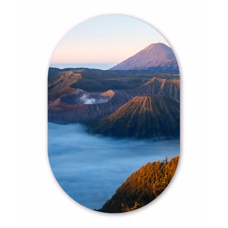 Muurovaal - Vulkaan - Natuur - Mist — 1
