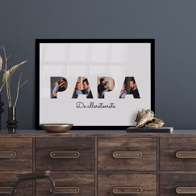 Foto in lijst - Papa — 4
