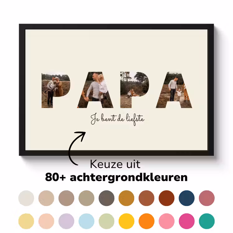 Foto in lijst - Papa — 5