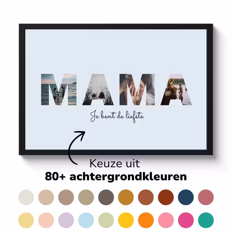 Foto in lijst - Mama — 6
