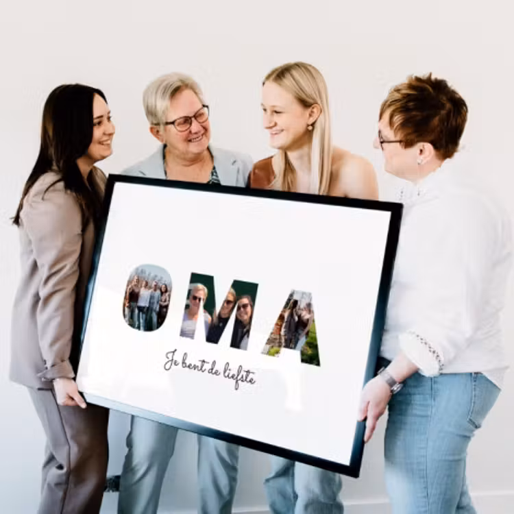 Foto in lijst - Oma — 2