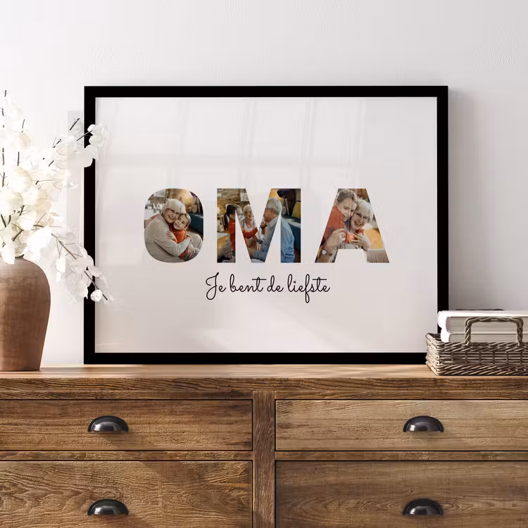 Foto in lijst - Oma — 5