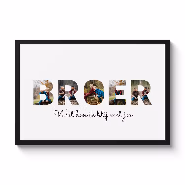 Foto in lijst - Broer — 1