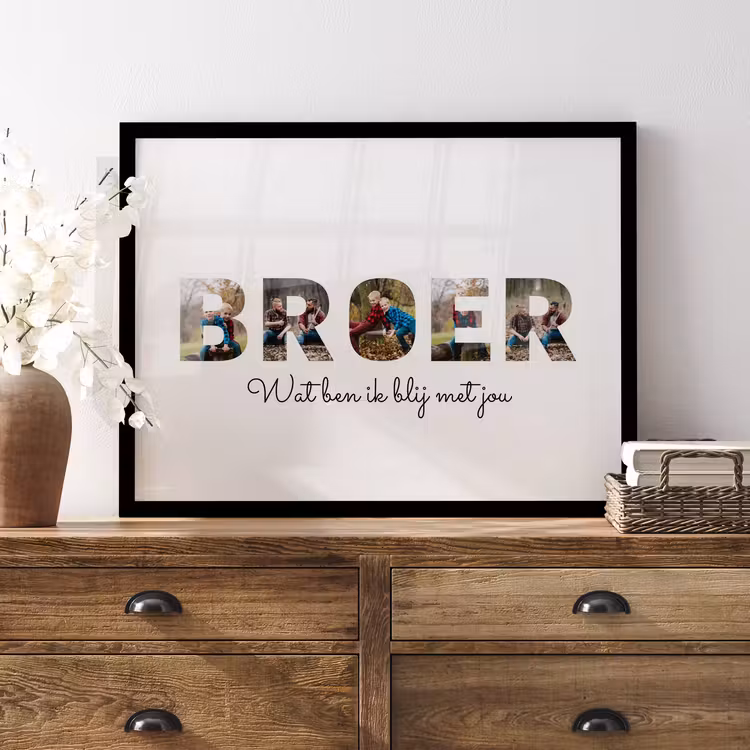 Foto in lijst - Broer — 4
