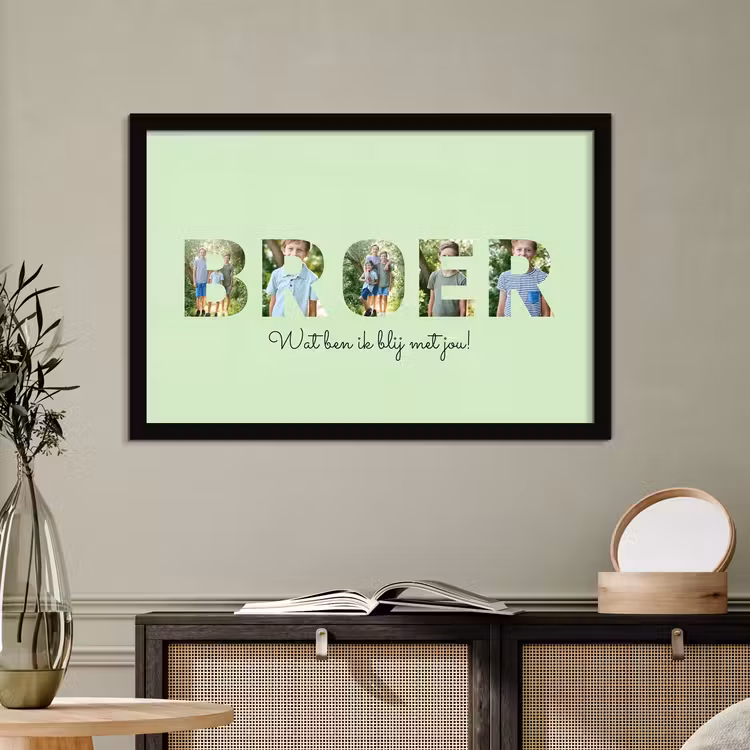 Foto in lijst - Broer — 5