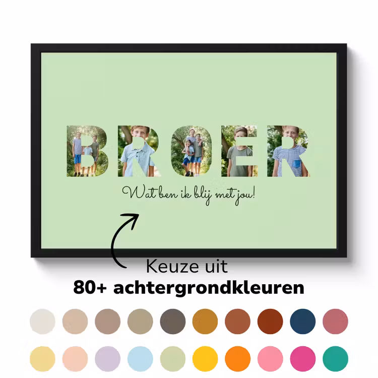 Foto in lijst - Broer — 6