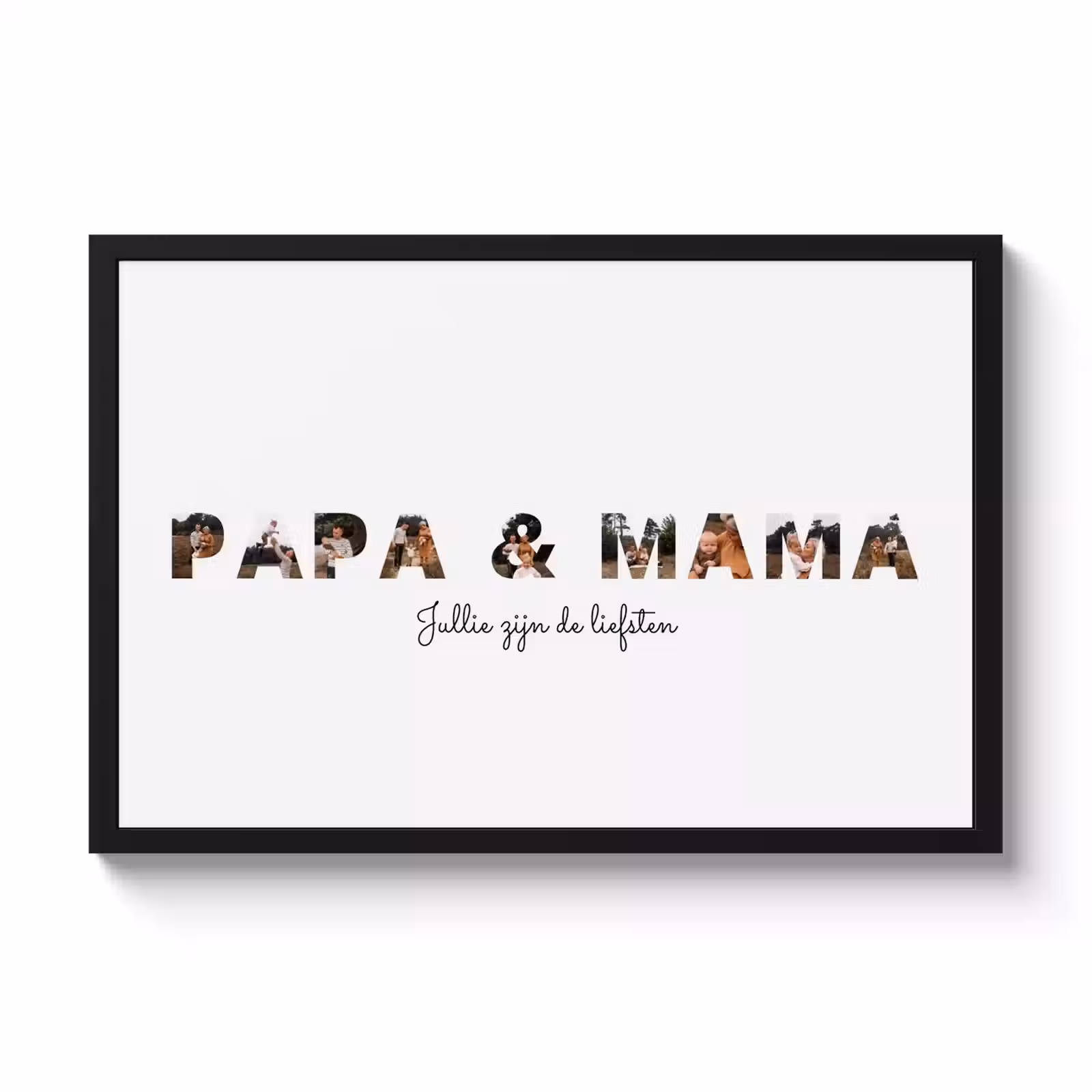 Foto in lijst - Papa & Mama — 1