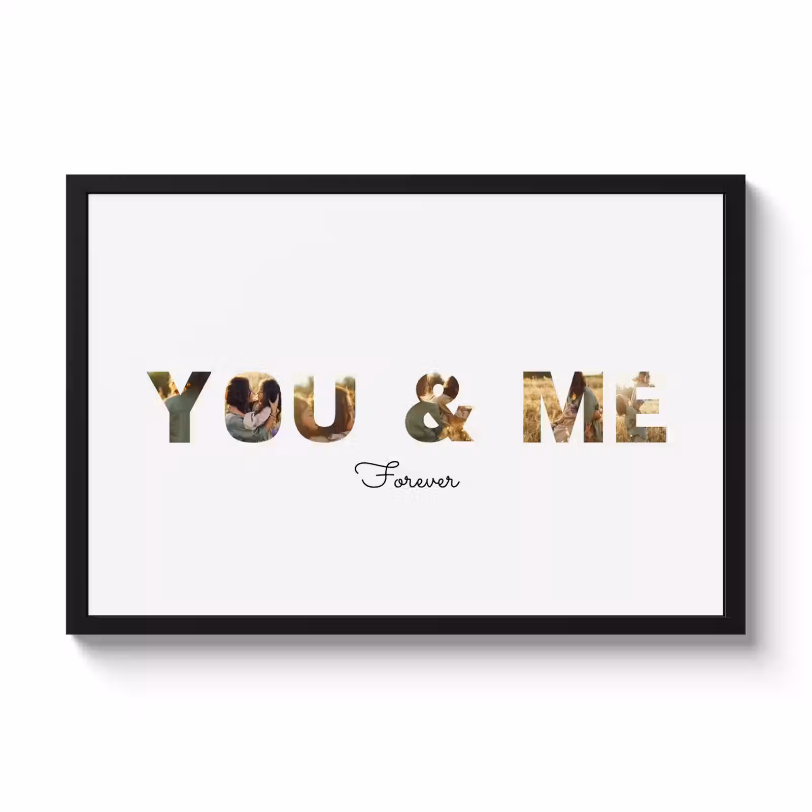 Foto in lijst – You & Me — 1