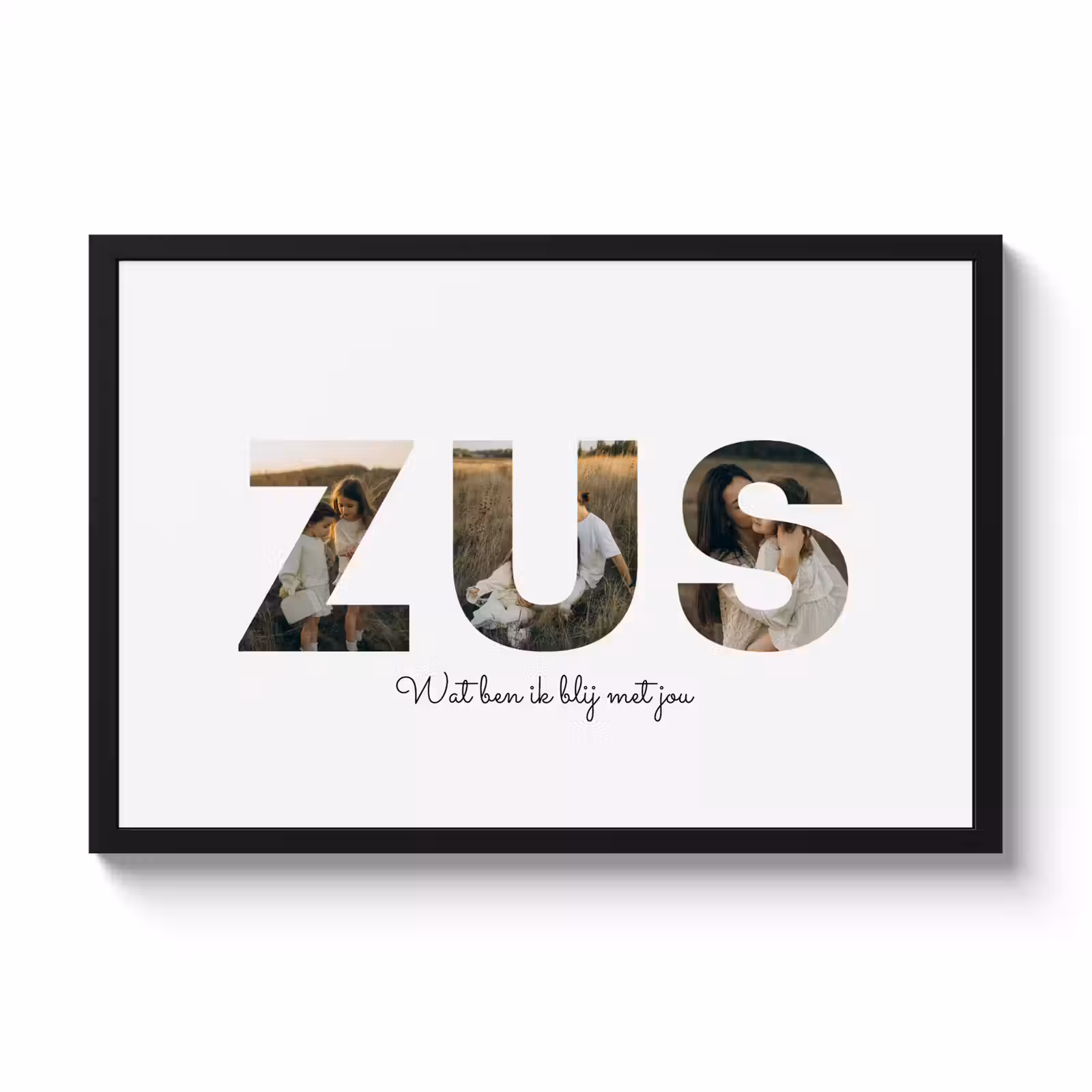 Foto in lijst - Zus — 1