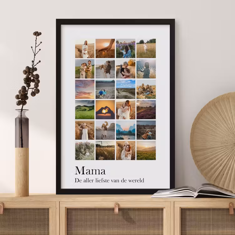 Foto in lijst - Collage mama — 2