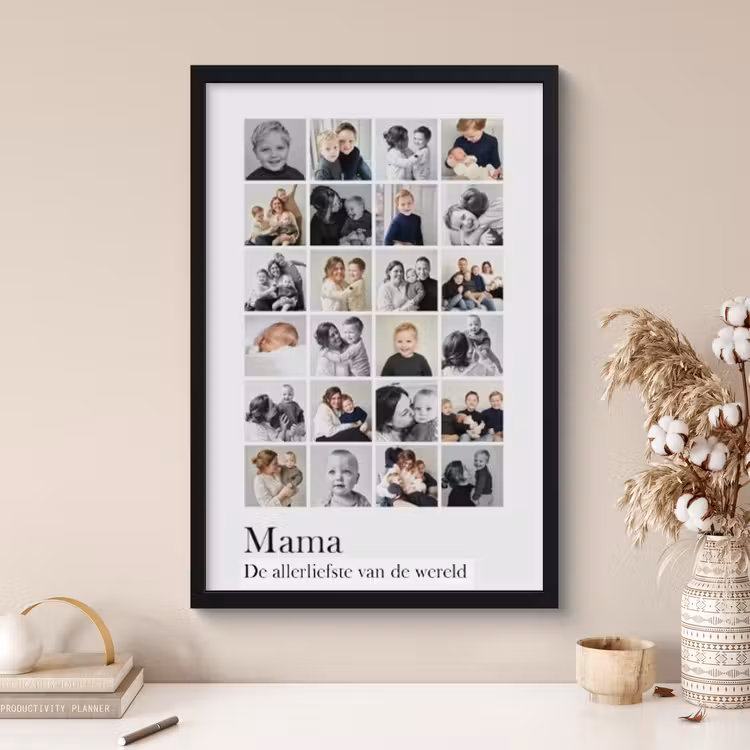 Foto in lijst - Collage mama — 3