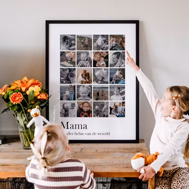 Foto in lijst - Collage mama — 4