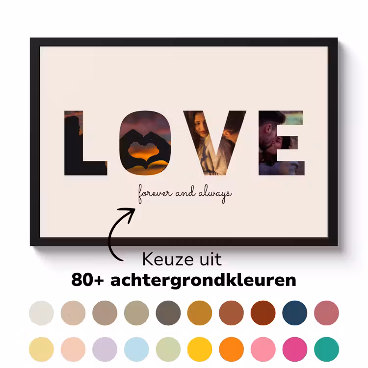 Foto in lijst - Love — 6