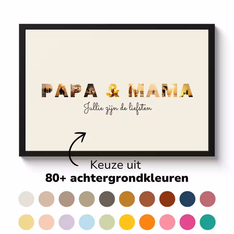 Foto in lijst - Papa & Mama — 6