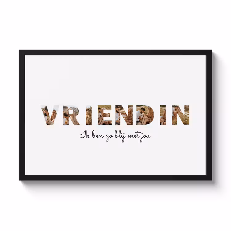 Foto in lijst – Vriendin — 1