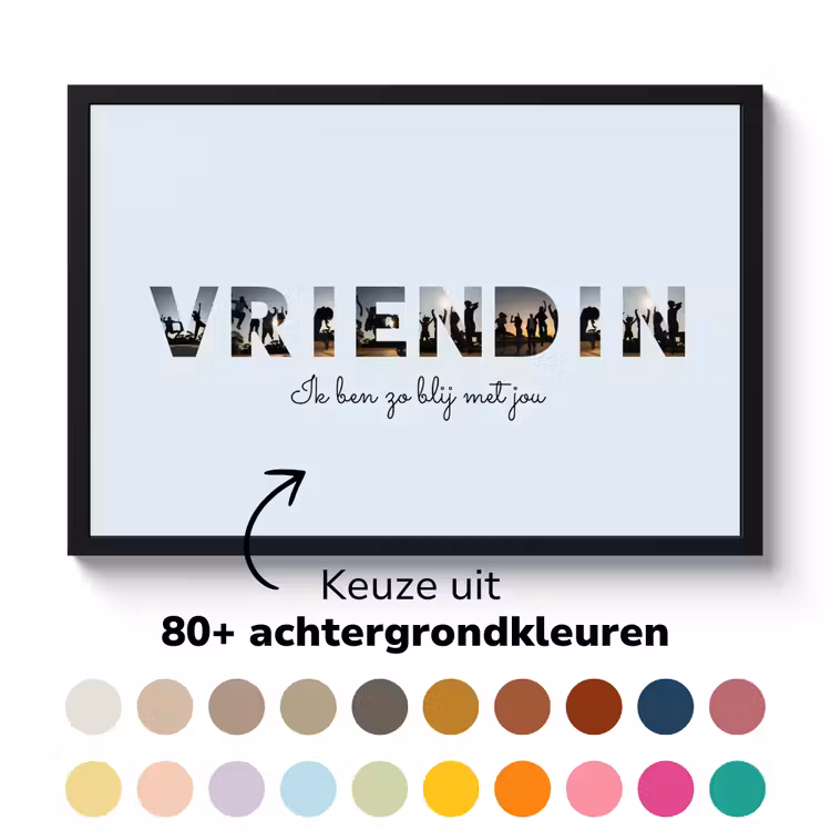 Foto in lijst – Vriendin — 6