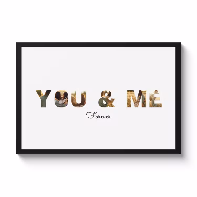 Foto in lijst – You & Me — 1