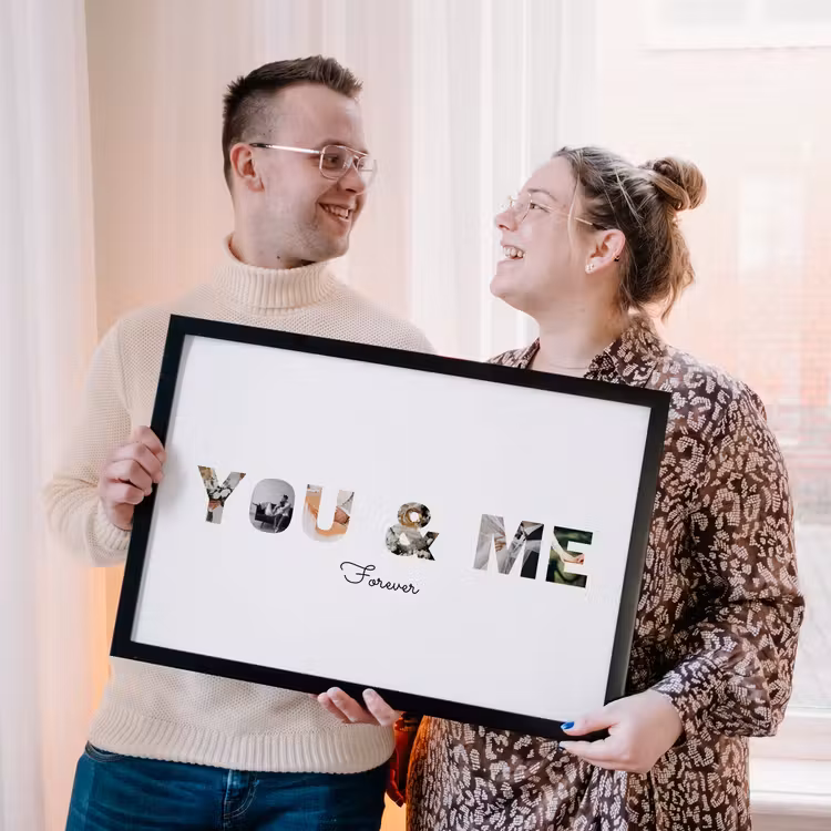Foto in lijst – You & Me — 2