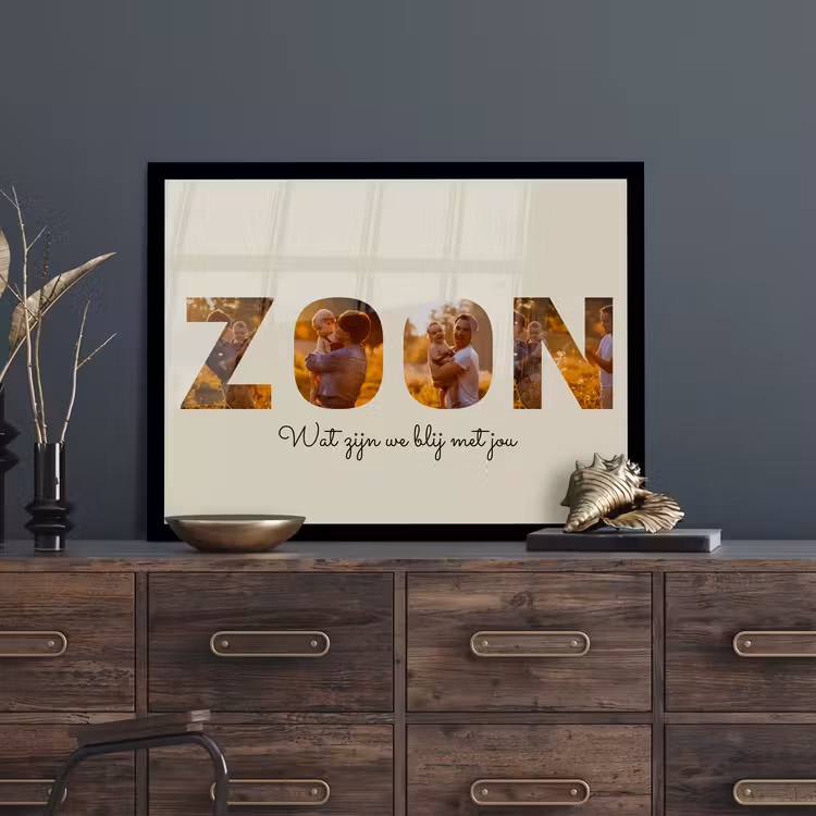 Foto in lijst – Zoon — 5