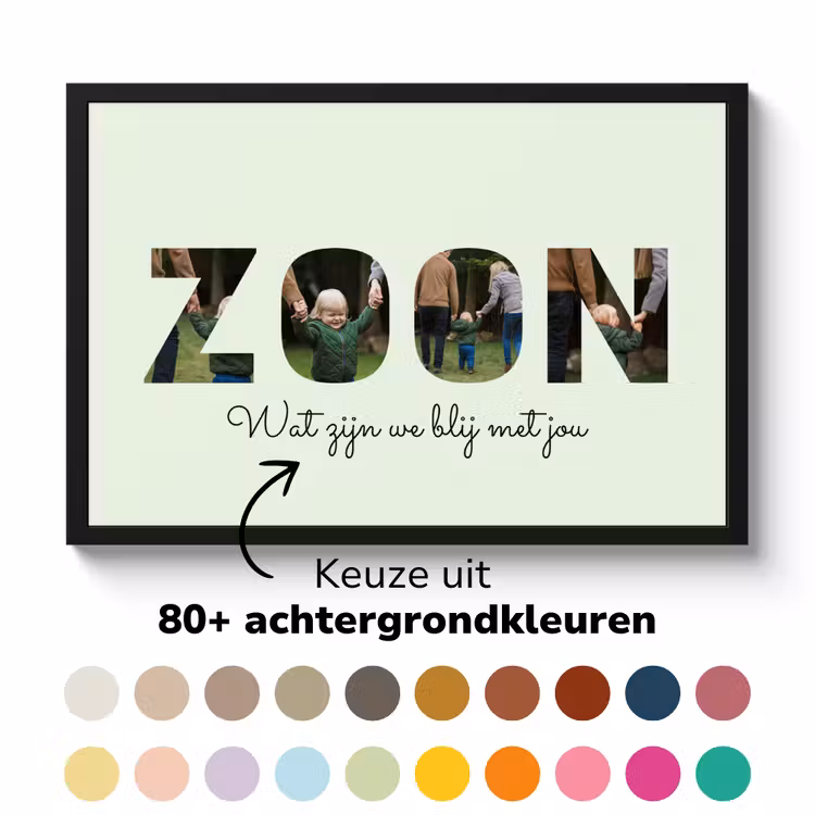 Foto in lijst – Zoon — 6