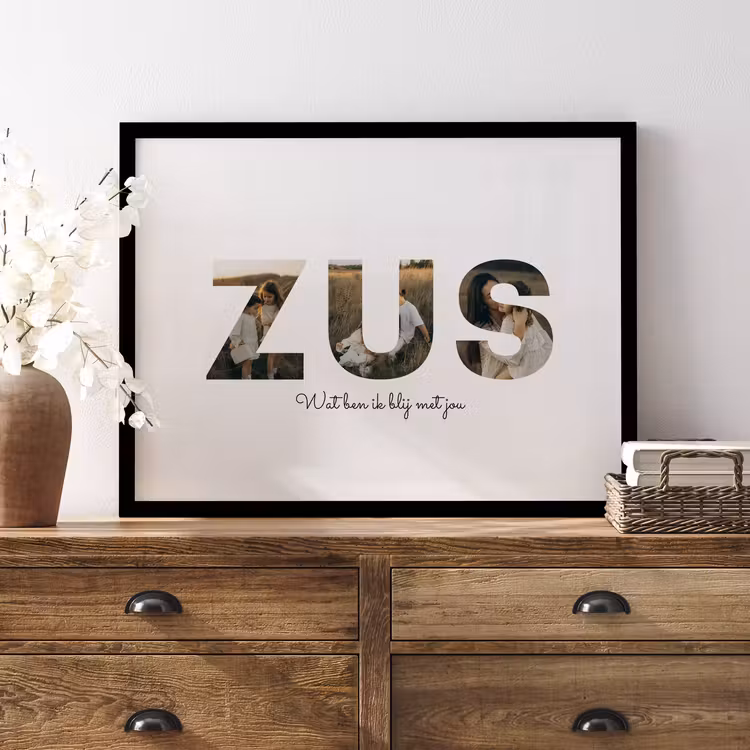 Foto in lijst - Zus — 3