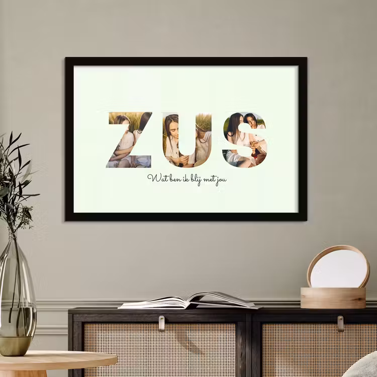 Foto in lijst - Zus — 5