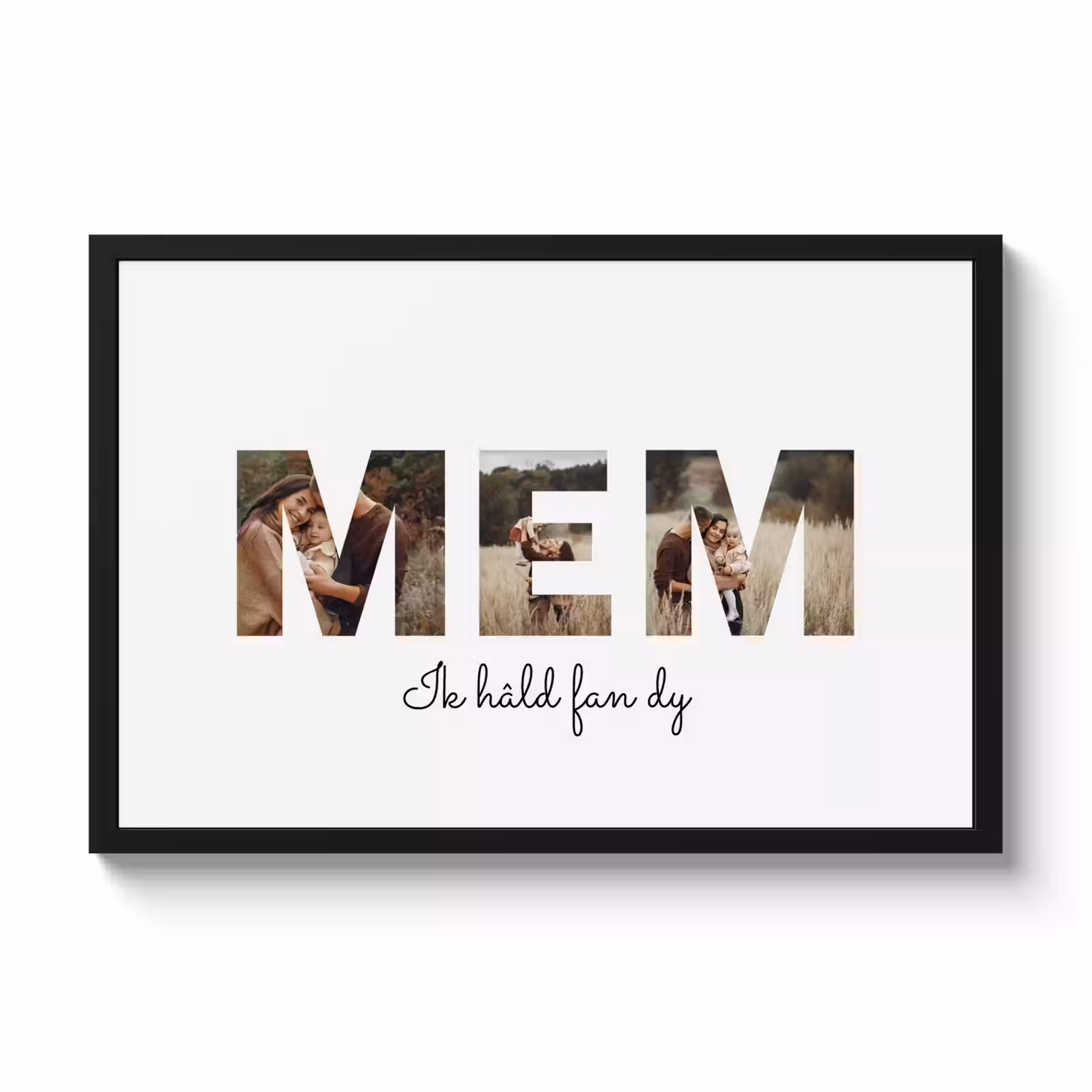 Foto in lijst - Mem — 1